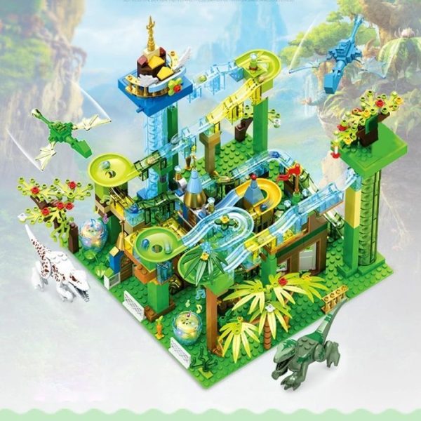 circuit de billes avec ascenseur