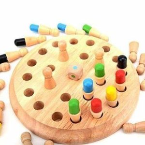 jeu de mémoire en bois