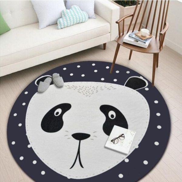 tapis bébé rond