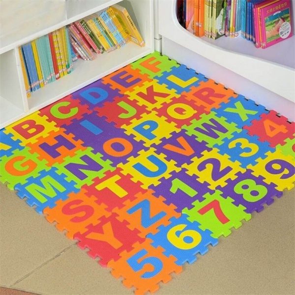 tapis de jeu chiffres et lettres
