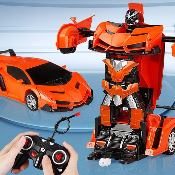voiture télécommandée transformable